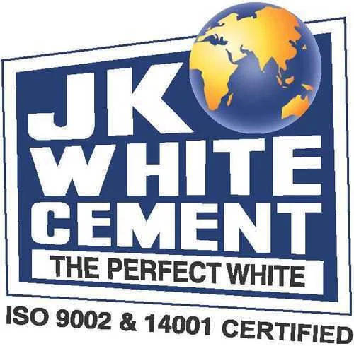 JK White Cement logo — trusted client of Jai Shree Balaji Corporation for heavy machinery rental in Rajasthan
